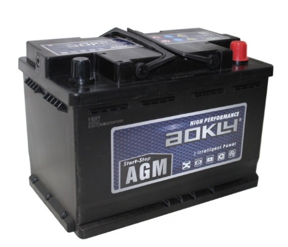 Батарея аккумуляторная AOKLY AGM70 70А/ч 700А 12V Обратная полярн. стандартные (Европа) клемм